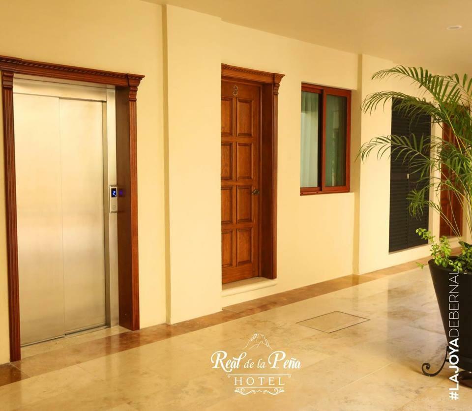 Hotel Real De La Pena Берналь Экстерьер фото
